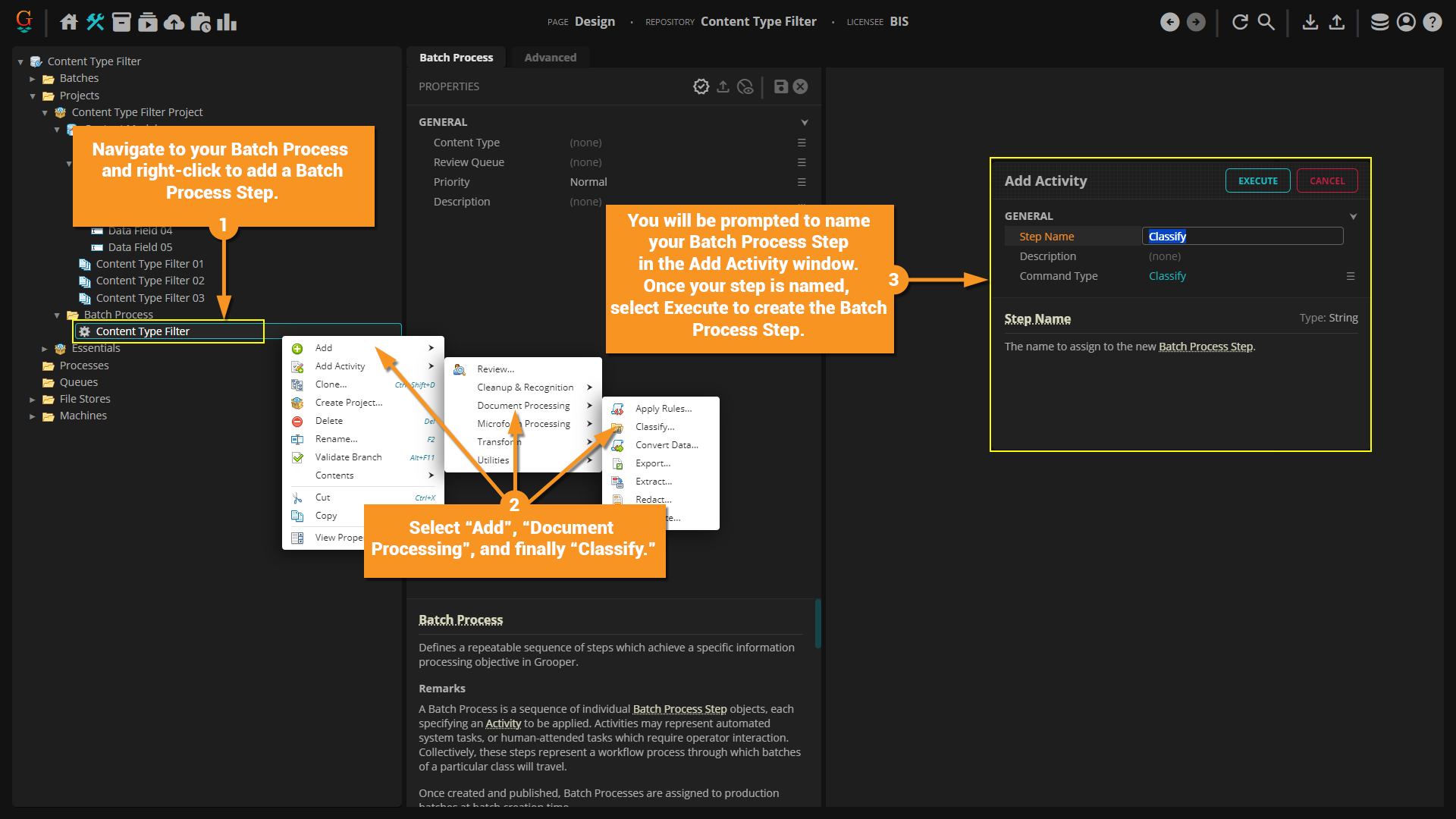 Content Type Filter (Property) - Grooper Wiki